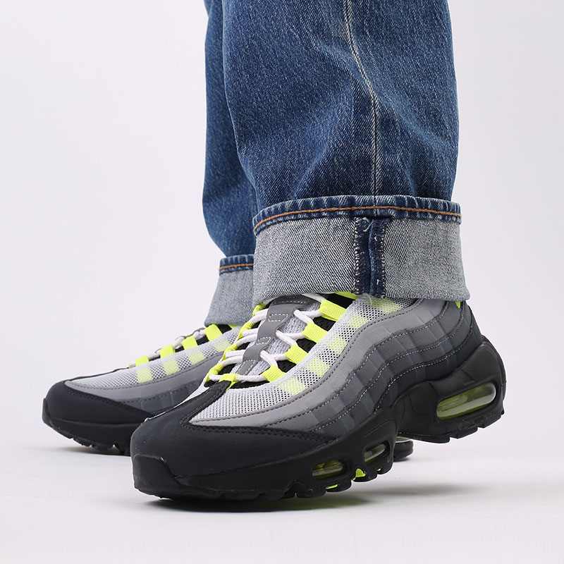 мужские серые кроссовки Nike Air Max 95 OG CT1689-001 - цена, описание, фото 10